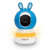 „EVOLVEO Baby Monitorius N5“, vaizdo kūdikių stebėjimo rinkinys su 360° stebėjimu, dvipusiu ryšiu ir lopšinėmis, mėlynas