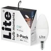 Lite bulb moments – baltas ir spalvotas atmosfera (RGB) E14 lemputė – 3 pakuotės