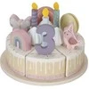 Medinis gimtadienio tortas Little Dutch, rausvas
