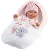 Llorens Lėlė śmiejąca się Chloe w śpiworku 38cm