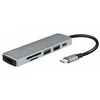 LOGILINK – USB-C™ daugiafunkcis šakotuvas, HDMI, PD, kortelių skaitytuvas, USB 3.2 Gen.