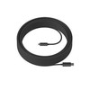 Kabelis USB Logitech Logitech 993-001574 kabelis USB USB A USB C Juodas