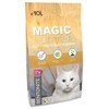 Magic Cat Placek Kačių kraiko smėlis : MAGIC LITTER Bentonite Ultra Baltas Baby Powder, 10 l.