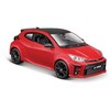 Maisto „Toyota Yaris“ 2021 m. balto metalo modelis 1/24