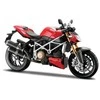 Lietuviškas modelis - Maisto Ducati Mod Streetfighter S 1:12 mastelis Raudona