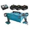 Makita įrankių rinkinys 18V DLX2349J (DDF485 + DML815) 3x3,0Ah