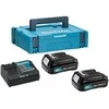 Makita Akumuliatorių ir kroviklio komplektas CXT® 197658-5 12Vmax • BL1021B x2 • DC10SB • CXT®