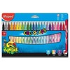 Flomasteriai Maped Color Peps Jungle, 18 spalvų