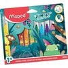 Flomasteris Maped ColorPeps Jungle Fever Jumbo 12 vnt.