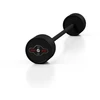 Gumuota tiesi štanga 40 kg, juodas kilimėlis - Marbo Sport