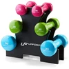 MARBO Rinkinys hantli fitness winylowych 12 kg ze stojakiem - UpForm