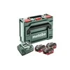 METABO AKUMULIATORIŲ RINKINYS 3 x 5,5Ah LIHD + ASC 30-36 V Įkroviklis + METALOC DĖKLAS