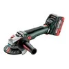 Akumuliatorinis kampinis šlifuoklis Metabo WB 18 LT BL 11-125 Quick; 18 V; 125 mm; 2x5,5 Ah akum.
