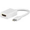 AV adapteris MicroConnect Rodyti Port Mini - HDMI balta (MDPHDMI)