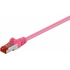 MicroConnect RJ-45/RJ-45 kat.6 S/FTP Rožinė 5m (SSTP605PI)