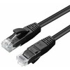 MicroConnect RJ-45 kt.6 U / UTP Juodas 1.5m (UTP6015S)