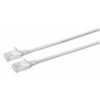 MicroConnect U/UTP CAT6A Slim 3M Baltas