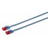 MicroConnect U/UTP CAT6A plonas 10M mėlynas