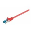 Digitus CAT 6A SFTP 0.5m LSSH Raudonas kabelis (SFTP6A005R)