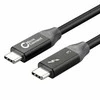 Thunderbolt Laidas - LINDY Thunderbolt 3 Laidas, 40Gbps, 100W PD, 2 m, Juodas