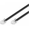 MicroConnect Moduliniai tiesios RJ12 6C / 6P 2m (MK102S)