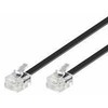 MicroConnect Modular Straight RJ12 6C/6P 6m