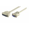 „MicroConnect DB-9“ – DB-25, 3m, „Pilka“ (IBM029)