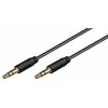 Kabelis MicroConnect Jack 3.5mm - Jack 3.5mm 5m juoda (AUDLL5)