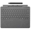 Microsoft „Surface Pro Signature“ klaviatūra su plonu rašikliu 2 Microsoft Dangtelis, jungtis „Platyna“