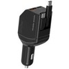 Mobile Origin 90 W automobilinis įkroviklis CA22 - USB-C + USB-A, 2x USB-C laidai