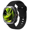 Mobile Origin Easy Strap silikoninis dirželis Galaxy Watch Ultra 47 mm, juodas