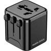 Mobile Origin Universalus kelioninis adapteris PW30 EU/UK/US/AUS juodas