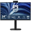 Monitorius „Philips MT 23,8“ 24B2U4301H – 1920x1080, IPS, 120 Hz, HDMI, DP, USB šakotuvas, USB-C, PD, RJ45, Repro, Pivot, internetinė kamera