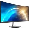 Monitorius MSI PRO MP341CQDE, LED, 86.4 cm (34 inches), Juodas, WQHD, VA, Curved, Speakers, 100Hz