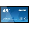 Monitorius 123,2cm/48.5" (3840x2160) iiyama ProLite TF4938UHSC-B1AG 16:9 4K UHD IPS 8ms 60Hz HDMI DisplayPort VGA DVI VESA Speaker Touch Juodas
