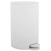 Šiukšlių dėžė MSV OSAKI, su pedalu, baltos sp., 3 l