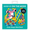 KNYGA Mudpuppy Marine Life On the Move Color Magic Bath Book