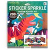 KNYGA Bookshop Dinosaur Land Sticker Sparkle Poster Activity Kit