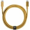 Native Union Belt Cable Pro 240W - kabelis USB-C - USB-C, 2,4 m (kraft)