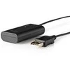 „Bluetooth“ siųstuvas Nedis BTTR050BK AUX/USB SBC 1 įrenginiui, juodas
