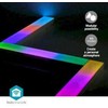 Nedis WIFILW06RGB inteligentne oświetlenie Inteligentny panel Wi-Fi Baltas 8 W