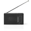 Radijas Nedis RDFM1200BK radijas Portable Analog Juodas
