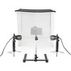 Objektyvas Nedis LED fotostudijos rinkinys 40 x 40 cm | 6500 K | Sulankstomas