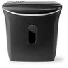 Nedis 12l DIN P-4 190W Juoda dokumentų smulkintuvas