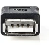 Adapteris NEDIS USB Type A F, USB Type A F, juodas