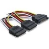 DELOCK Adaptor Power SATA HDD2x zu 15Pin-St 15cm
