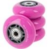 Ratukai riedučiams Nils Extreme, PU 64x24 mm 82A