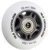 Nils Extreme PU 70x24 82A BALNINĖ (4 vnt.) + ABEC- 9 (8 vnt.) NILS EXTREME