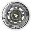 Nils Extreme PU 64x24 82A baltos (4 vnt.) + ABEC- 7 (8 vnt.) rinkinys (16- 32- 007)