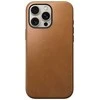 Nomad Modernus odinis dėklas, angliškas, gelsvai rudas, „iPhone 16 Pro Max“
